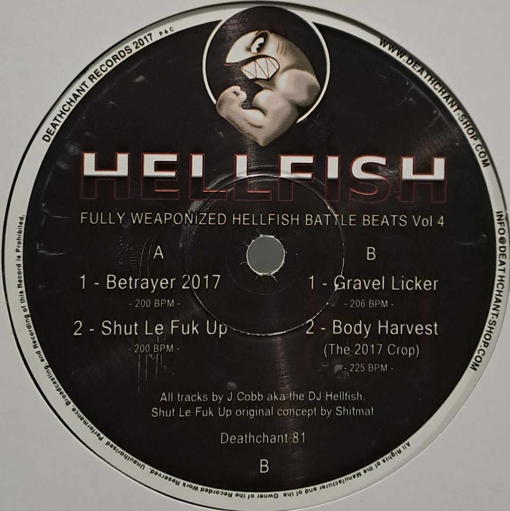 Deathchant 81 - vinyle hardcore